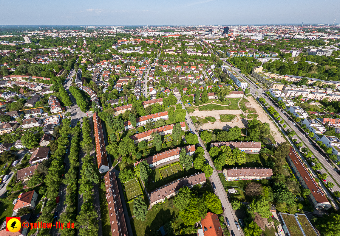 22.05.2023 - Neubau in der Maikäfersiedlung in Neuperlach und Berga am Laim
